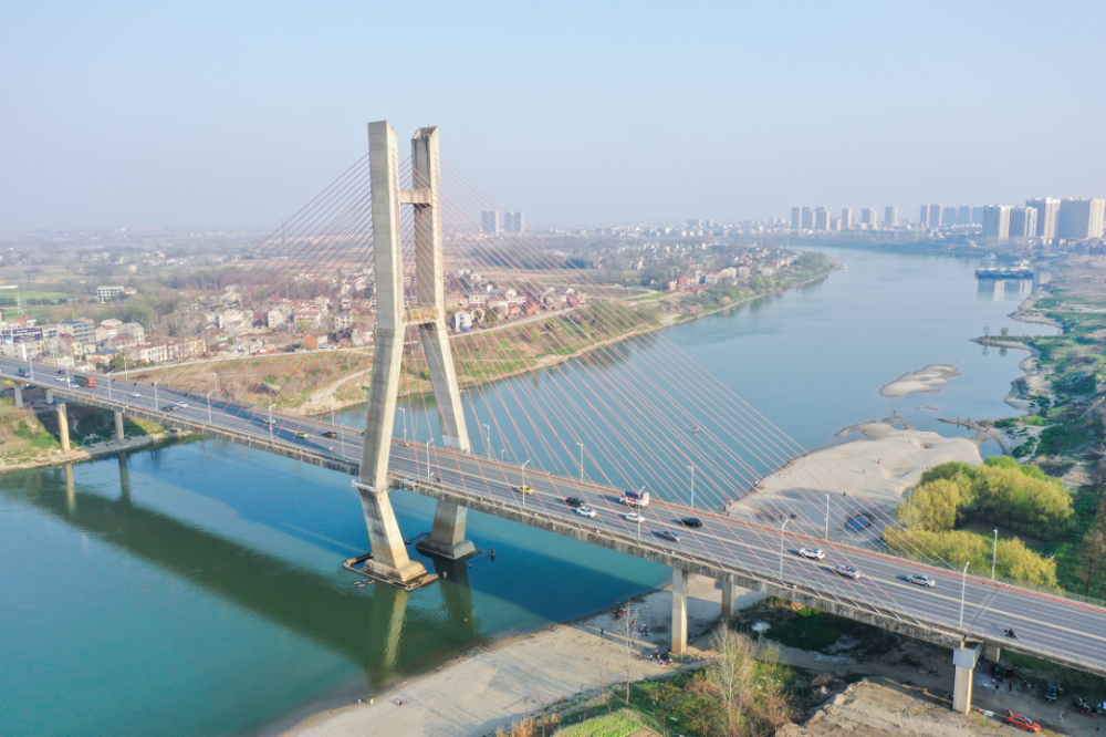 仙桃西站规划汉江大桥图片