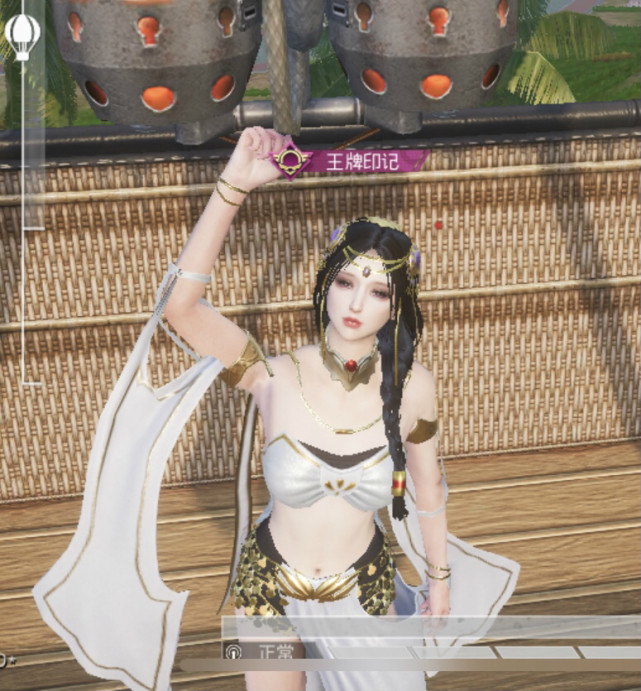 吃鸡玩家捏了1个御姐脸穿上西域古梦网友爱了