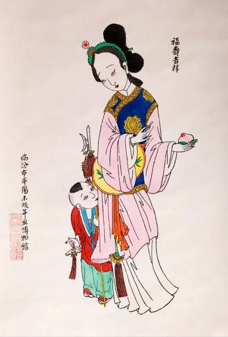 【木版年画】平阳木版年画