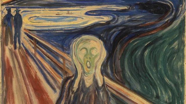 世界名画《尖叫》的秘密?挪威博物馆专家认为作者可能患精神疾病