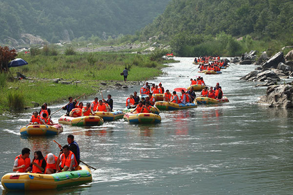 国家aaaa级景区中原第一漂|灌河|南阳|中原|西峡