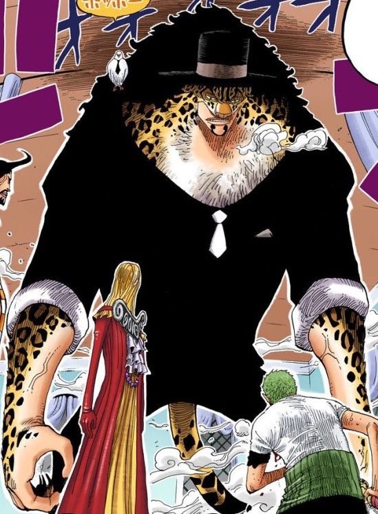 动物系能力者的性情是会受到果实影响的,所以当路奇变身豹人时,他除了