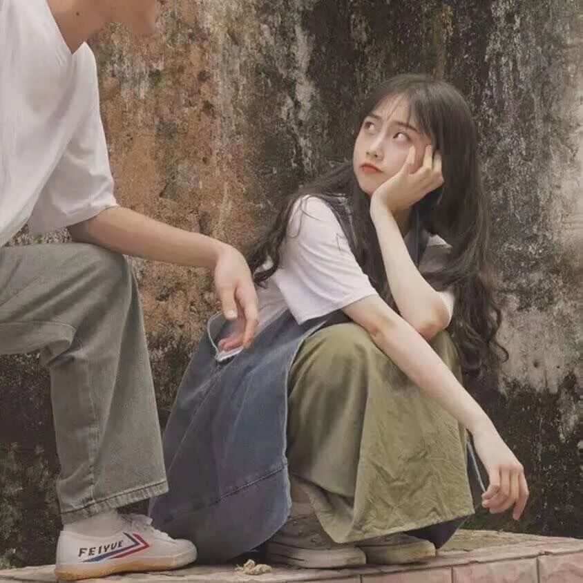 情侣头像于万人中万幸得以相逢