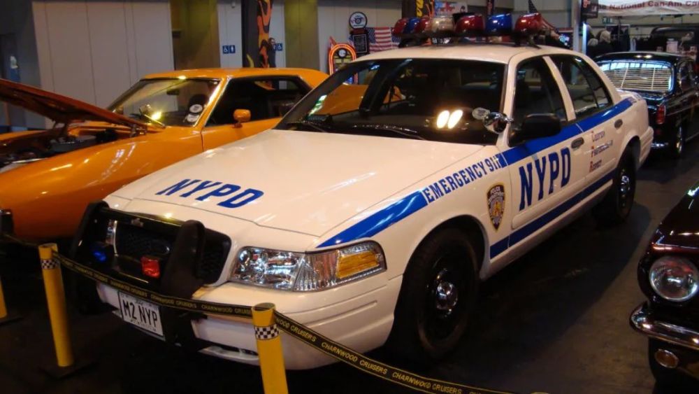 罕见的1991年福特mustang野马ssp警用巡逻车