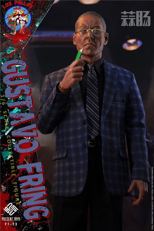 presenttoys推出绝命毒师炸鸡叔16可动人偶