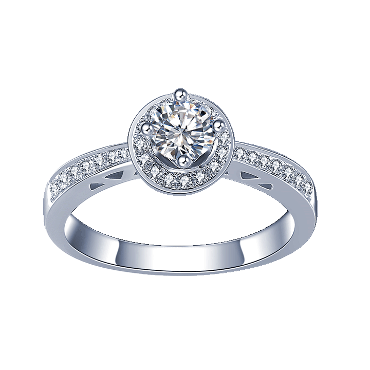 i do的10心10美克拉钻戒见证纯洁之爱!