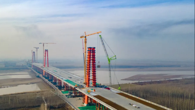 准备新建济南黄河二桥图片