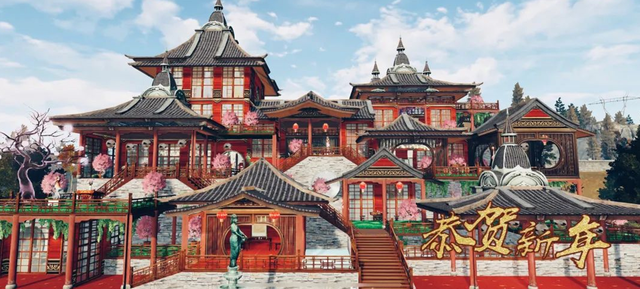 明日之后国风建筑兴起,再现大唐盛世,小编感动落泪:太有才了_腾讯新闻