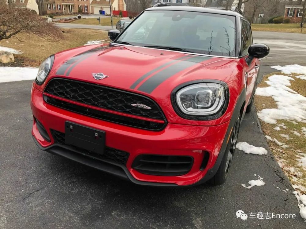 2021年宝马mini jcw countryman:小而壮