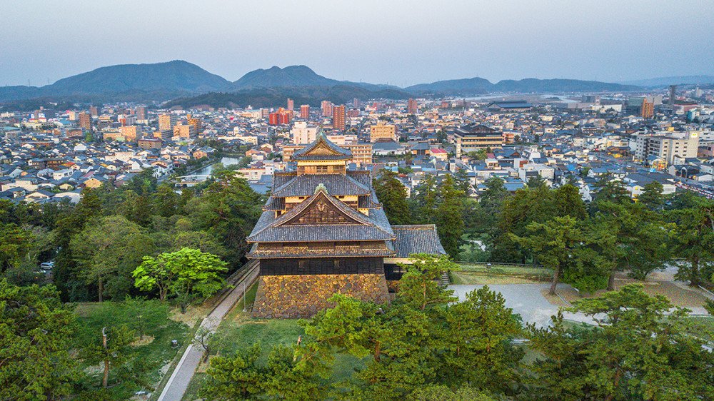 中国地区松江城有座日式天守阁成为国宝建筑可惜你还不知道