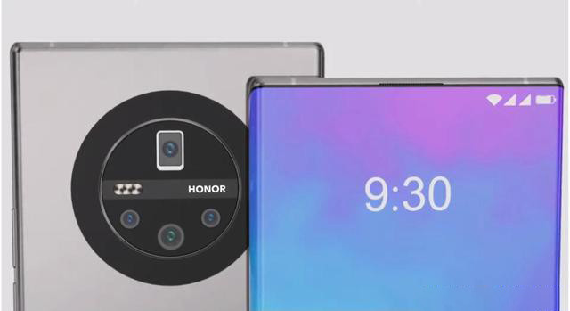 荣耀40pro大曝光120hz瀑布屏5100mah120倍变焦