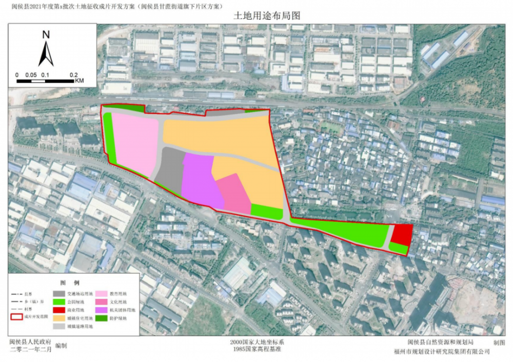 3祥谦青口征迁538亩兰圃汽配园片区规划36公顷,涉及2个地区共规划35.