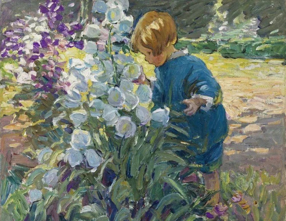 充满着写意风格的绘画20世纪英国最伟大的女画家之一夏普