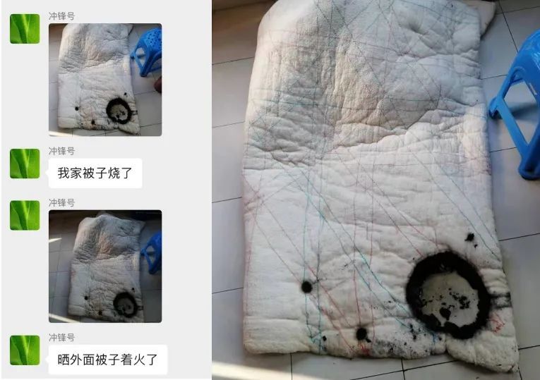 随手一丢绿化带着火拘留10日