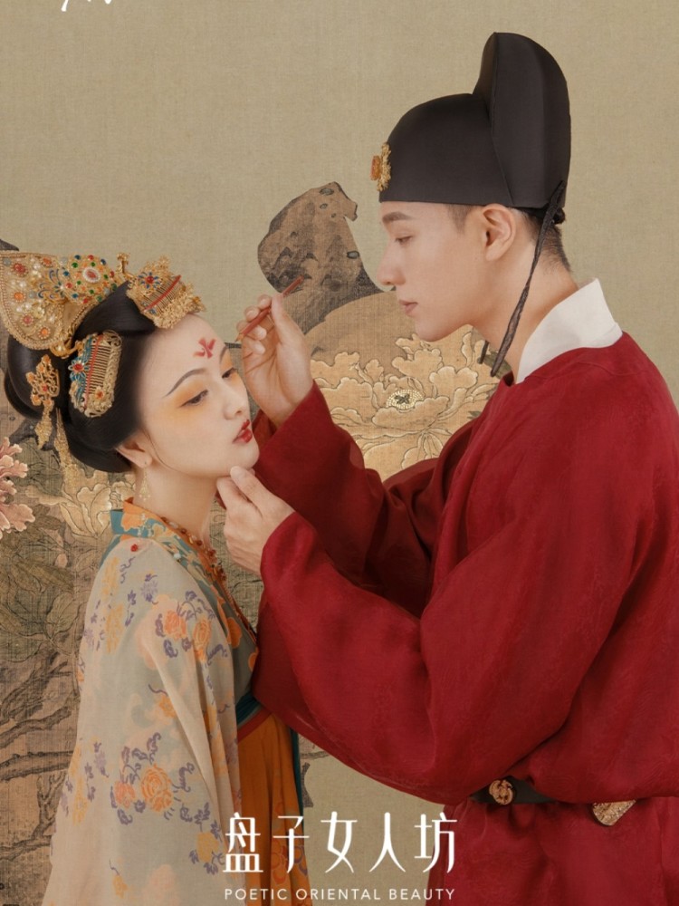 灵感来源于此古代"画眉"寓意着夫妻感情融洽·最值得一提的便是画眉了
