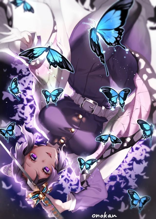 生贺丨莫西莫西祝蝴蝶忍2月24日生日快乐一组贺图分享