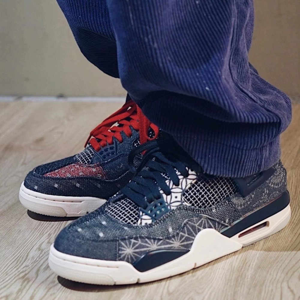 开学新鞋子 aj4刺子绣_腾讯新闻