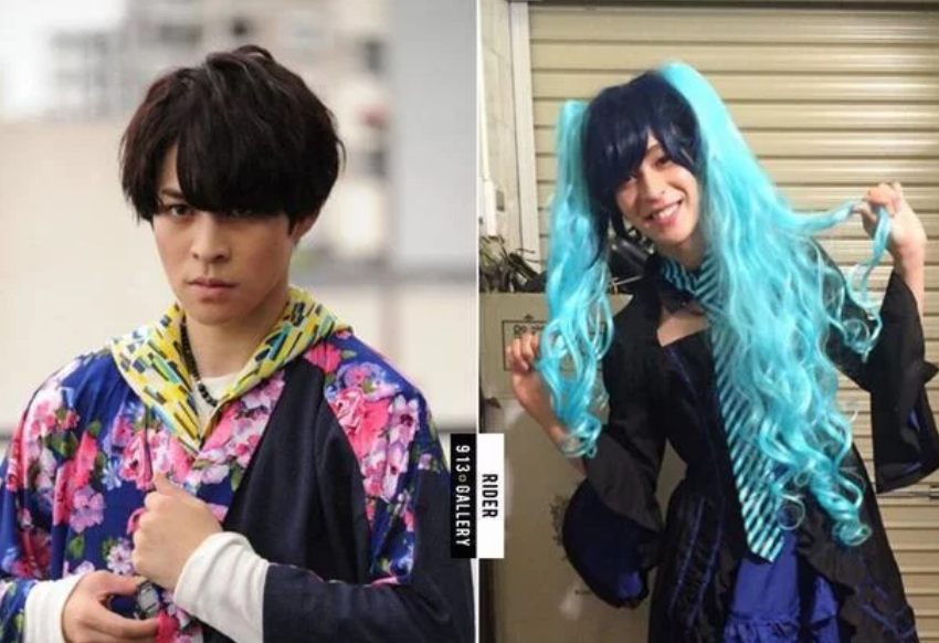 假面骑士主骑传统女装来了时王甜美形象太养眼双马尾的王小明令人心动