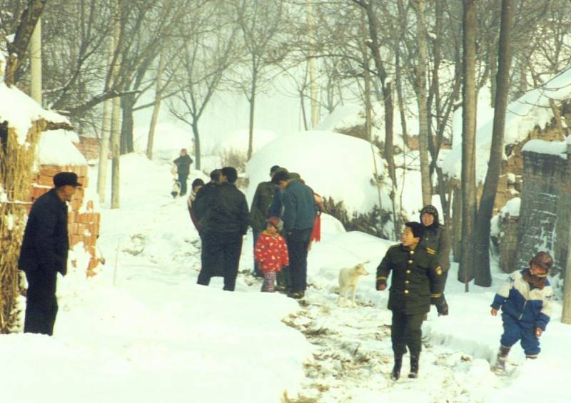 商丘几十年前走亲戚的老照片过年的味道满满的回忆
