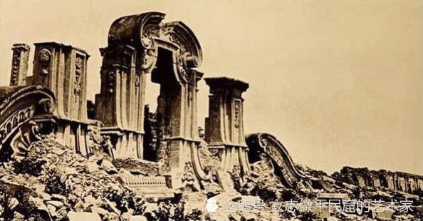 圆明园首次公布1882年珍贵老照片