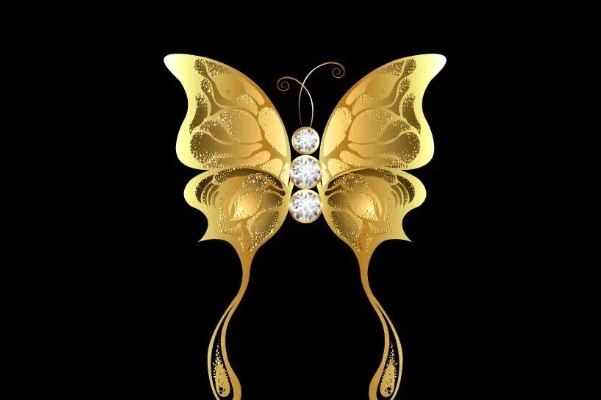 心理测试:选一只最美的金蝴蝶,测他心里有多宠爱你?