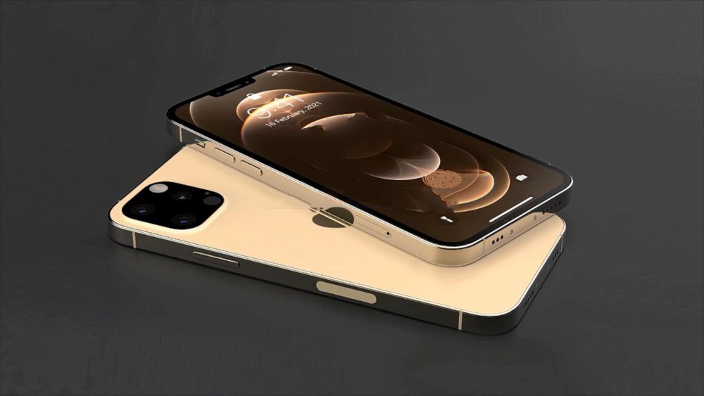 iphone13pro概念机缩短后的刘海仍是最大败笔屏下指纹成亮点