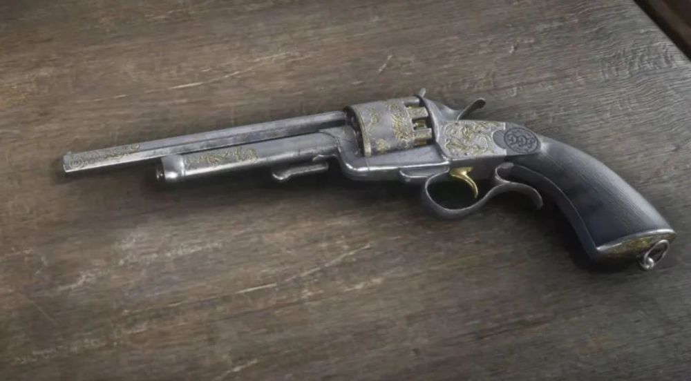 堪称西部世界中的手枪火力王勒马特转轮霰弹手枪弹容10发