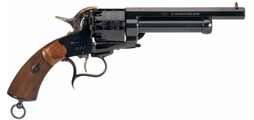 勒马特转轮霰弹手枪,弹容10发!_腾讯新闻