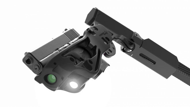 以色列再添新型蝎式拐弯枪再丰富拐弯枪产品线城市反恐新利器