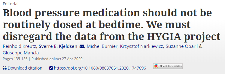 降压药|降压药早上吃还是晚上吃更好？一项研究引发的服药时间争议