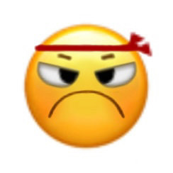 搞怪黃臉emoji表情包