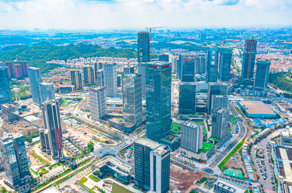 番禺区在全区布局广州国际科技创新城,番禺汽车城,万博长隆片区,广州