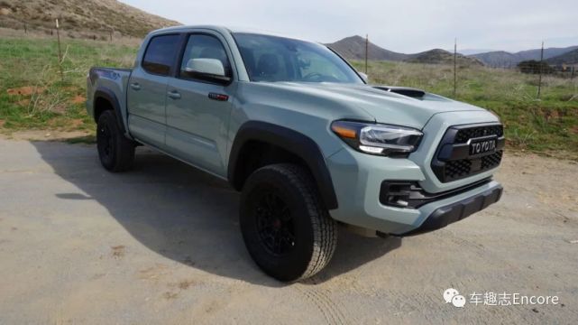 2021年丰田塔科马tacomatrdpro强大的皮卡