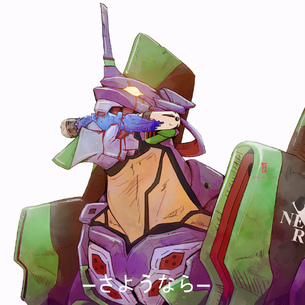 模玩控eva帅气插画头像合集大家喜欢哪张呢