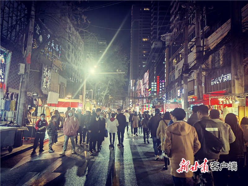 兰州永昌路夜市图片