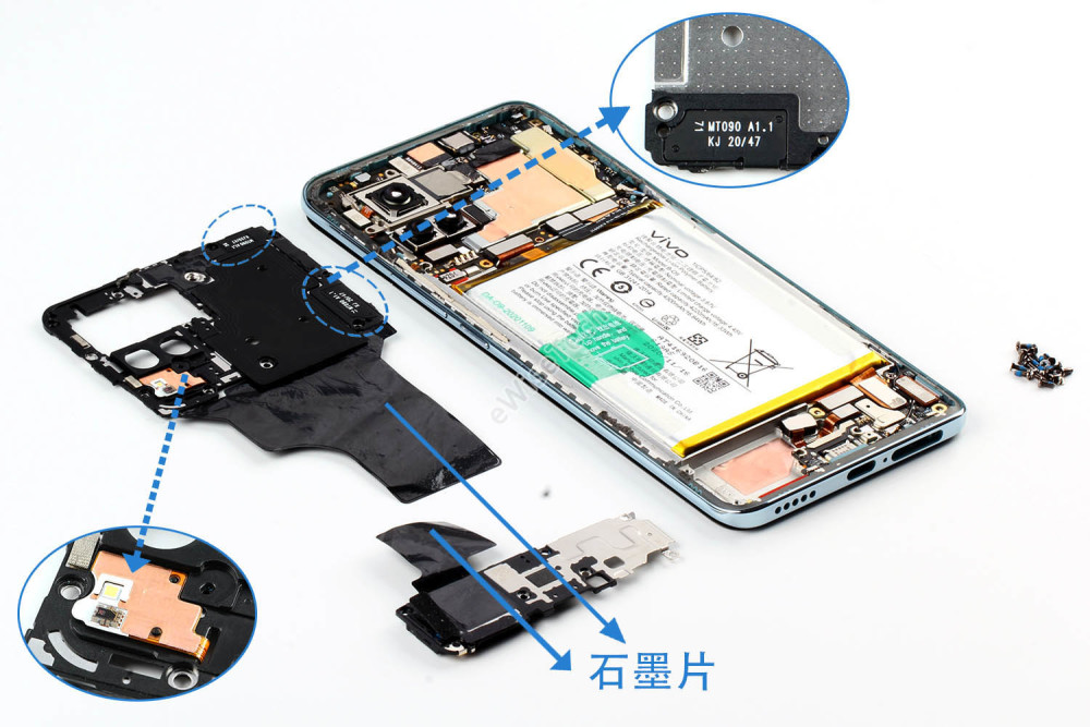 vivo x60拆解:只看整机bom,或许会以为是三星手机_腾讯新闻