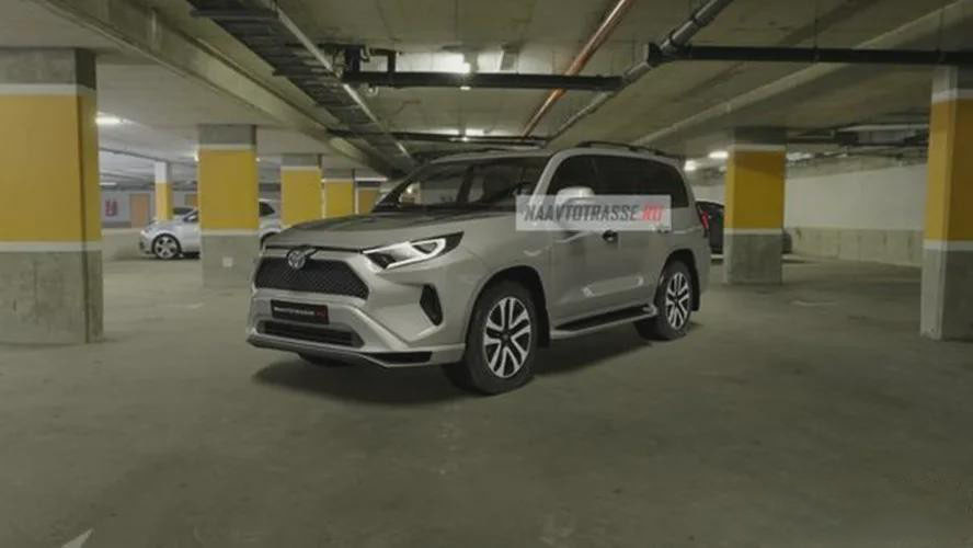 丰田全新SUV曝光，是全新普拉多，还是“大号RAV4”？图1