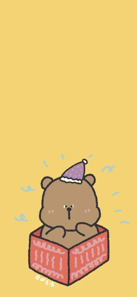 【手机壁纸】呆萌小熊系列