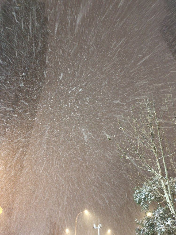 一边下雪一边打雷真的有这种天气