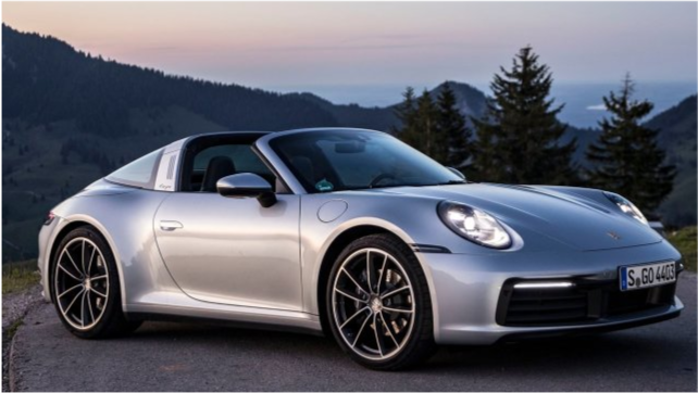 保时捷911targa4中优雅与运动的结合是很多男生的梦想