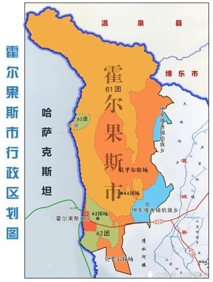 新疆伊犁的地理位置图片