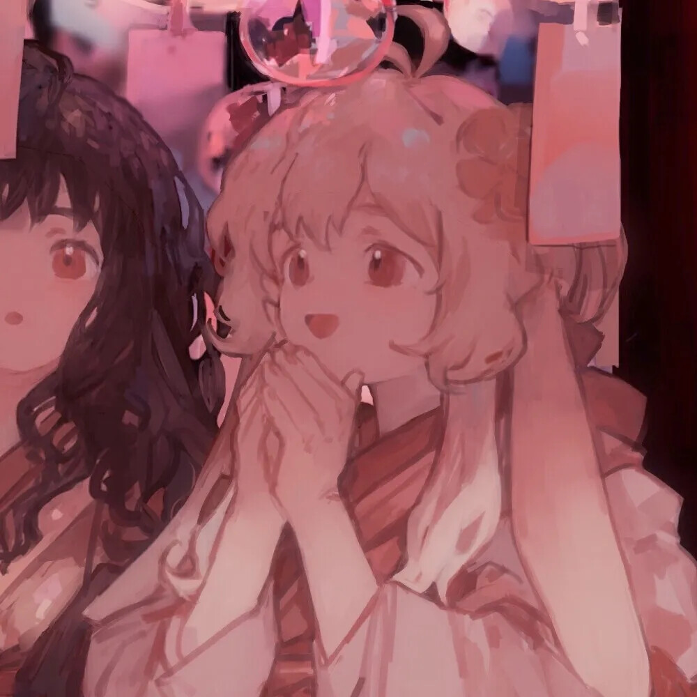 闺蜜头像软糯可爱萌妹头像