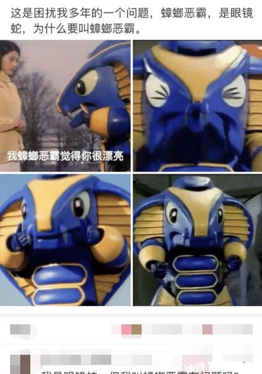明明是眼镜蛇为啥要叫蟑螂恶霸看到网友的评论之后我没事了