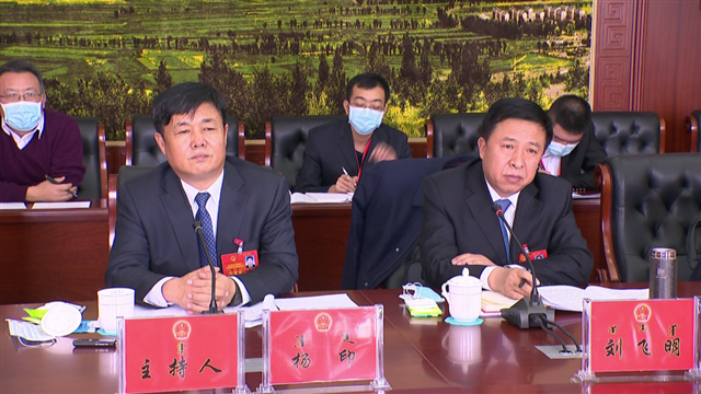 奇飞云参加乌兰察布市第四届人民代表大会第四次会议察右前旗代表团分