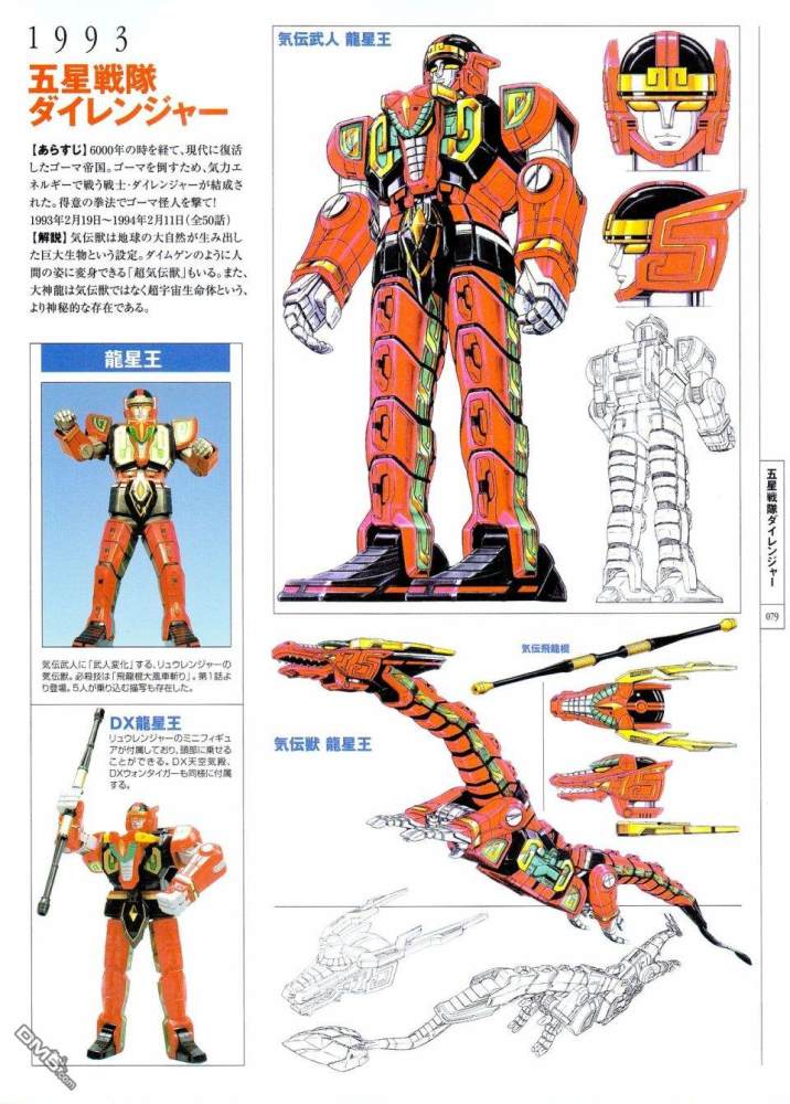 超级战队系列 蕴含中国特色元素的 五星战队 反派与机体设计 腾讯新闻