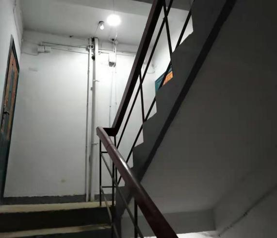 甘棠街道滨江社区点亮楼道灯照明回家路