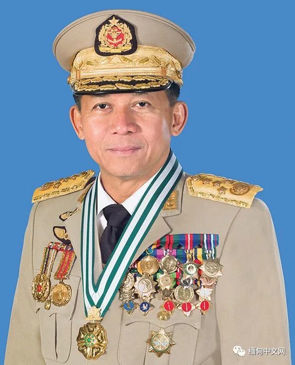 目前缅甸最有话语权的一号实权人就是敏昂莱,他是国防军总司令,陆军