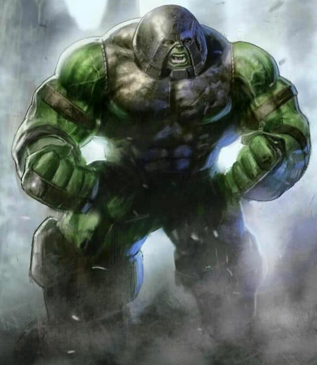 升级版的漫威角色浩克像极了红坦克格鲁特变成树王