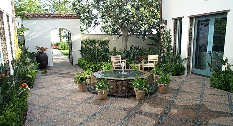 乡村庭院设计如果农村有房干嘛住城里建个这样的院子美翻了