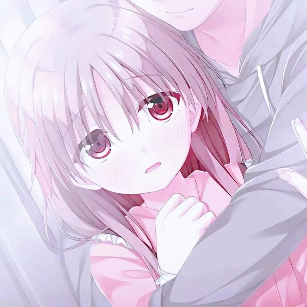 唯美清新动漫情头山河远阔人间烟火无一是你无一不是你